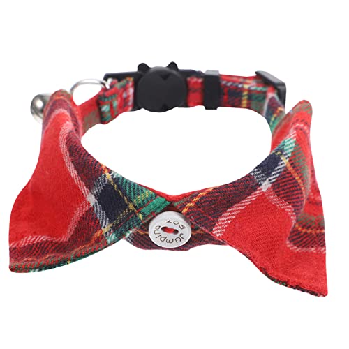 Collar para gatos ajustable con cascabel sonoro y diseño cómodo textil 7