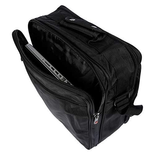 Christian Wippermann XXL Umhängetasche Flugbegleiter Herren Tasche Messenger Arbeitstasche Laptoptasche