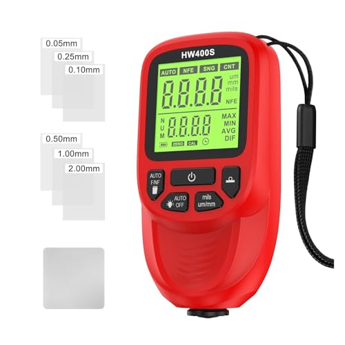 Medidor digital de espesor HW400S para pintura automotriz miniatura 2