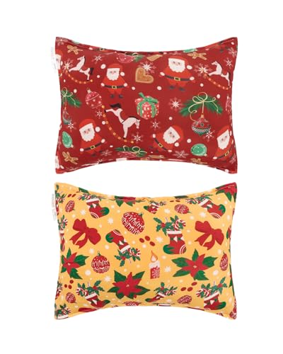 ALVABABY Toddler Pillowcase Fit 13"x 18" or 12"x16" Kid Pillow for Girl Boy