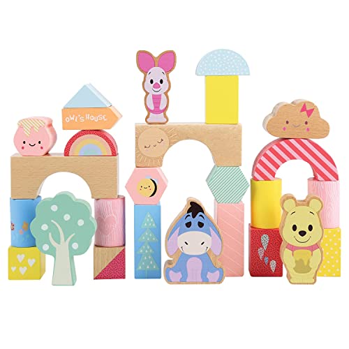 Disney-Wooden-Toys-Winnie-the-Pooh-Friends-Block-Set-26-Pieces-Include-Winnie-the-Pooh-Piglet-and-Eeyore-Block-Figures-Amazon-Exclusive-by-Just-Play