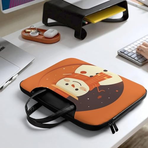 Bolso para portátil impermeable estilo muñeco de nieve 17" miniatura 7