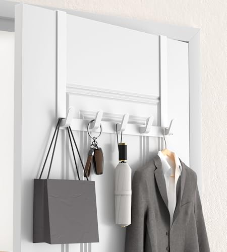 KitchLife Long Over The Door Hooks Hanger with 15.75