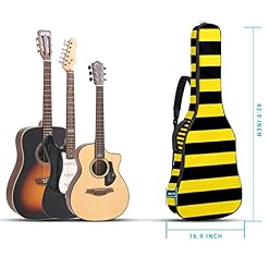 Housse de transport étanche pour guitare avec bandoulière réglable, motif tournesol, bleu et rayures blanches… - Les Beatles, Paul McCartney, John Lennon, RIngo Starr, George Harrison Housse de transport étanche pour guitare avec bandoulière réglable, motif tournesol, bleu et rayures blanches… – Image 5