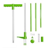 ZFYOUNG Stand Up Weeder and Weed Puller, Stand up Manual Weeder Hand Tool with 3 Claws, Stainless St