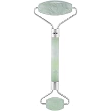 Face Massage Rollers - Enhances Glow and Firms Skin - Helps Absorb Facial Products - Releases Tension - Green Jade - 1 pc