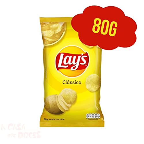 Lays Clássica Elma Chips Médio Kit 12 Pacotes