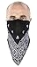 Schampa Adult FaceFit Face Masks i-Tie One Size Navy Paisley