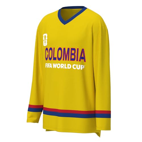 Image of Outerstuff FIFA World Cup 2026 Mens Long Sleeve V-Neck Hockey Jersey