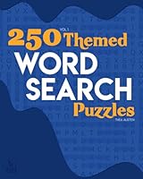 250 Themed Word Search Puzzles: For Adults & Seniors - Vol. 1 1954333269 Book Cover