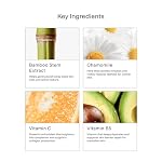 CLEARSTEM - VITAMINSCRUB - Antioxidant-Infused Scrub Cleanser - Exfoliating Face Wash + Body Scrub - Vitamin C, Hemp, Bamboo - Skin Care Products - Gluten Free, Cruelty Free - 6 fl oz / 180ml - Image 4