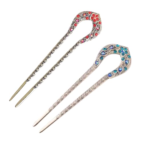 GXGM Vintage Hair Stick Crystal Rhinestone GXGM Vintage Hair Stick Crystal Rhinestone