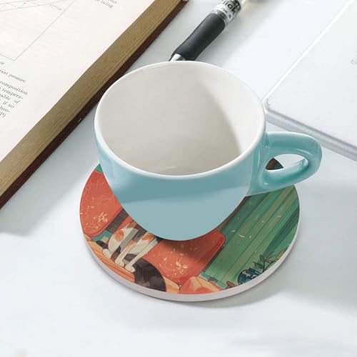 Dessous de verre absorbants : finis les cercles d'eau et les rayures sur la table