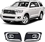 CONCEPT Fog Lights for 2018-2020 Toyota Sequoia LED Fog Lights Lamp with Assembly Set L&R Side