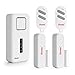 Produktbild tiiwee Home Alarm System Wireless Kit X1 - Komplette Alarmanlage mit X1-Sirene, 2 Fenster Tür Sensoren und 2 Fernbedienungen - Fensteralarm Türalarm