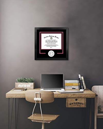 Campus Images TX960MBSD-1411 Ncaa Texas Tech Red Raiders Unisex Spirit Diploma Manhattan Black Frame With Bonus Lithograph thumb #4