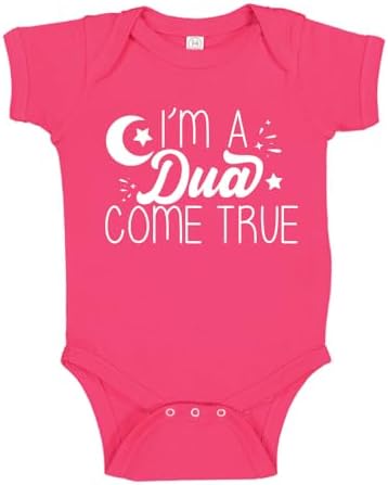 I'm A Dua Come True Muslim Baby Bodysuit One Piece or Toddler Shirt First Ramadan Eid Mubarak Newborn Baby Gift
