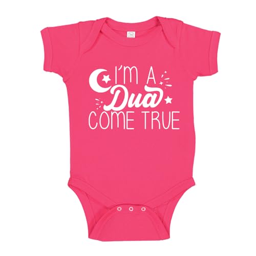 I'm A Dua Come True Muslim Baby Bodysuit One Piece or Toddler Shirt First Ramadan Eid Mubarak Newborn Baby Gift