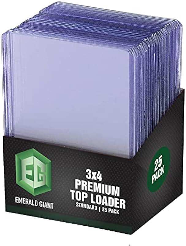 baseball card hard plastic sleeves