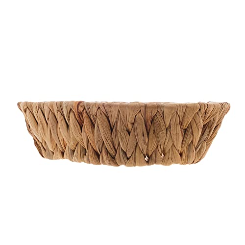 CESTA DE FIBRA NATURAL 24x23x6,5cm