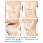 RFID-Blocking Travel Bra Wallet, Hidden Money Pouch with Adjustable Elastic Strap, Ideal Secret Pocket Protect Your Passport Credit Cards Valuables - Image 4