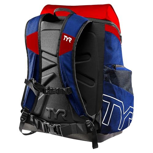 Alliance Backpack TYR Wet/Dry Athletic Gym and Pool Bag for Men and Women - Separate Wet/Dry Compartments, 45L Capacity, Ergonomic, Water-Resistant - Available in Team Colors — view 2