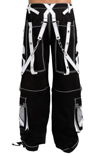Tripp NYC Scare Darkstreet Pants [BLACK/WHITE]4