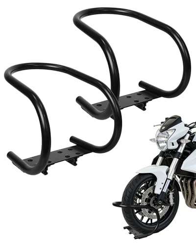 YATOINTO 2 Pack Motorcycle Wheel Chock for E-Track, Heavy Duty 7