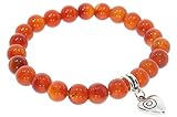 Karneol Kugel Armband . Jetzt Online bei Heilsteinoase24 entdecken! Heilsteinoase24: Toller Schmuck – Steine – Mineralien und vieles mehr.