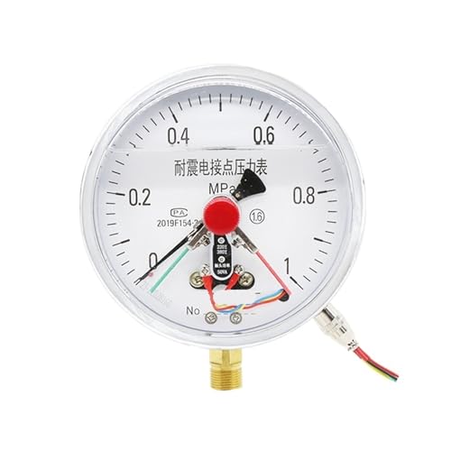 Manomètre à contact électrique YNXC-150 anti-vibration pour fluide