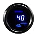 HOTSYSTEM Universal Oil Temperature Gauge Temp Meter Blue Digital LED DC12V 2inches 52mm for Car Automotive(Celsius)