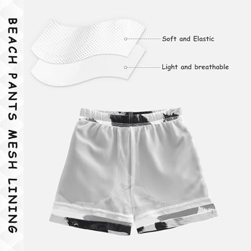 Boys Beach Board Shorts Cow Camo Battle Swim Trunk Teen Swimwear 8-16Y4