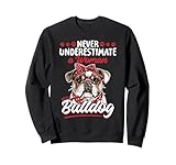 Photo Gallery bulldog inglese razza cane mai sottovalutare una donna con un felpa Photo Gallery bulldog inglese razza cane mai sottovalutare una donna con un felpa