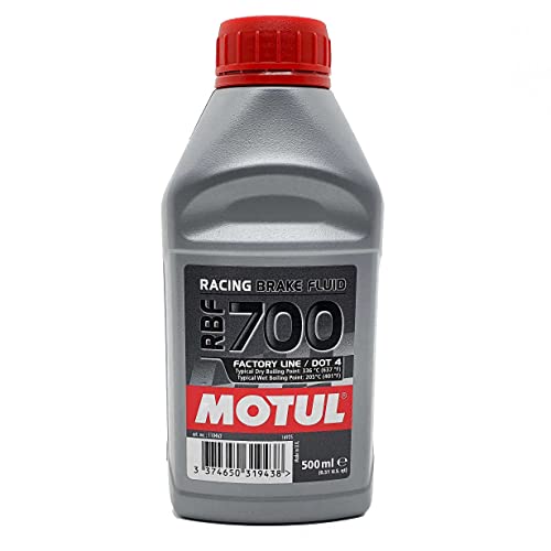 Motul - Fluido de freio RBF 700 Factory Line (500ml) | Dot 4 sintético de altíssima performance para competição | Ponto de ebulição extremo e estabilidade térmica