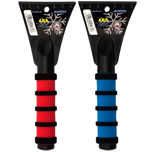 PETEX raspador de hielo 4502 con mango suave, 25 cm