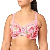 GODDESS Damen Women's Kayla Underwire Banded Bra BH mit voller Abdeckung, Durchsichtig, Rosengarten, 80E