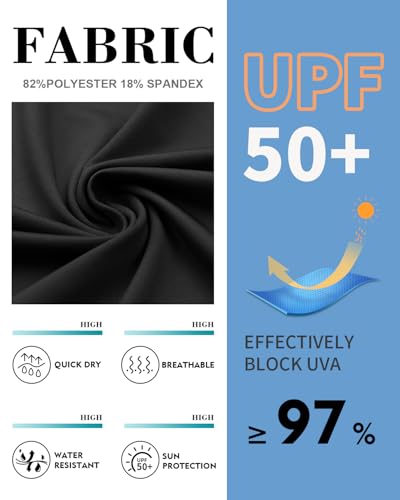 WOWENY Tankini Damen Bauchweg Badeanzug Oberteil Einzeln Bademode Elegant Swimsuit Gepolsterte Sommer Beachwear Sport Freizeit(Schwarz,XL)