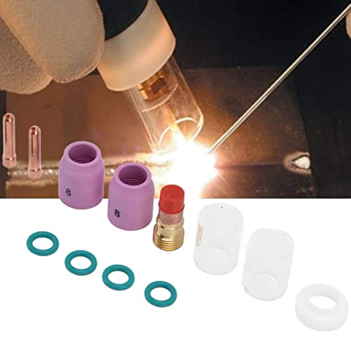 Acessório de soldagem TIG, bico de cerâmica Bons materiais Copo de soldador de vidro Projeto padrão