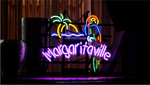 M Parrot Metal Frame Neon Sign 4232CM Real Glass Neon Sign Light for Beer Bar Pub Garage Room. …