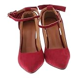 Chaussures de pompes à sangle à la cheville - confortables à porter, faciles à mettre et à décoller, très sophistiquées et élégantes, attrayantes et accrocheuses, talons hauts pour femmes