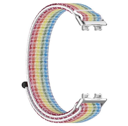 [SHEAWA] for Huawei Band 10/9/8 �o���h �x���g �i�C���� �����o���h �ʋC���ɗD�� �����x���g �A�N�Z�T���[ (���C���{�[)