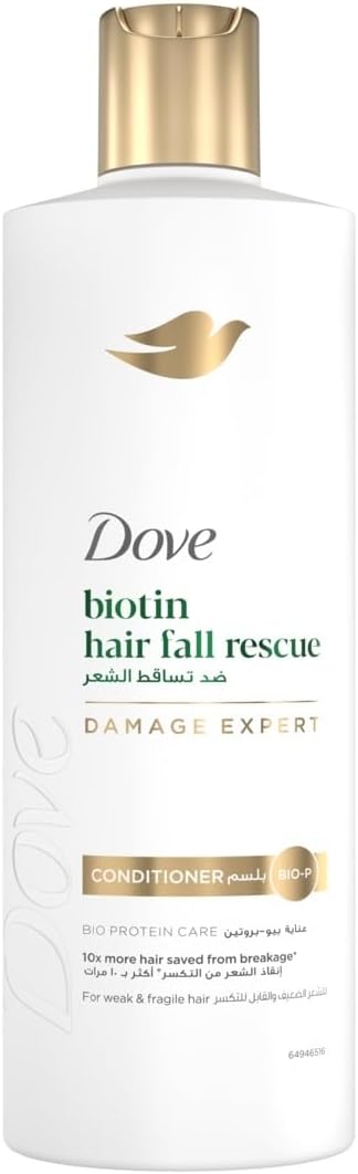 DOVE Conditioner, hair fall rescue, 10x more hair saved from breakage*, 350ml