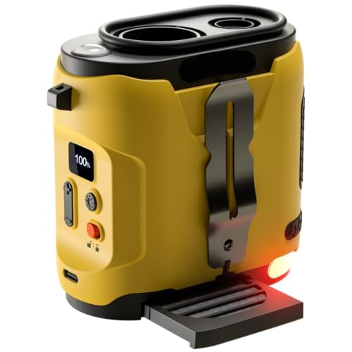 Ventilador de cintura portátil con batería recargable mini para trabajo y acampada libre