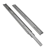 Praktisch: Die dreiteiligen Schubladenauszüge mit langem Gleitraum, der Schubladenraum wird optimal genutzt. Die porösen Schubladenauszüge macht die Schublade stabiler und fällt nicht ab.