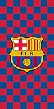  FCB FC Barcelona Strandtuch - Beach Towel - Serviette de Plage - Toalla de Playa - telo Mare FCB192021-R