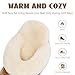 OOW Fuzzy Platform Slippers - Cozy Chestnut Indoor and Outdoor Slippers for Women