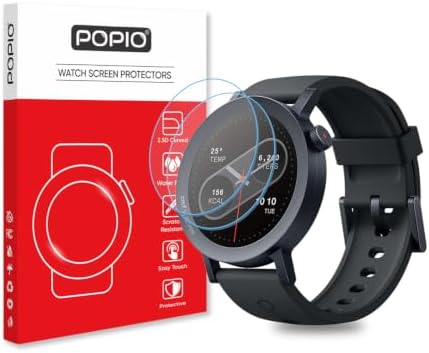 POPIO Military-Grade Gorilla Tempered Glass for CMF by Nothing Watch Pro 2 (Transparent) Edge to Edge Full Screen Coverage, Pack of 2