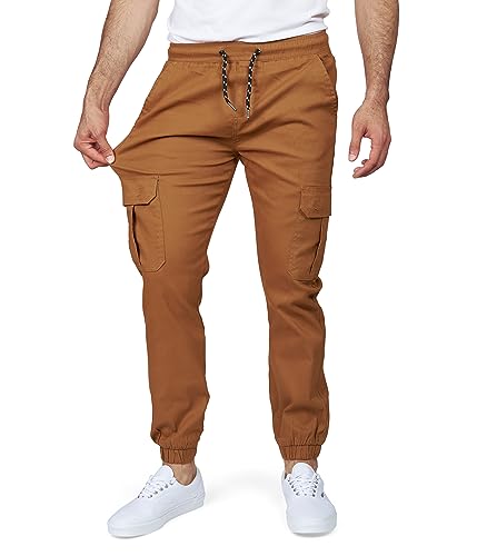 RGSTR Cargo Jogger Pants for Men - Relaxed Fit Twill Joggers with Elastic Waistband and Stretch Fabric - Casual Wear2