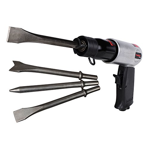 PowRyte Medium Stroke Air Hammer with 4 Chisels