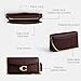 COACH Tabby Chain Clutch, B4/Merlot